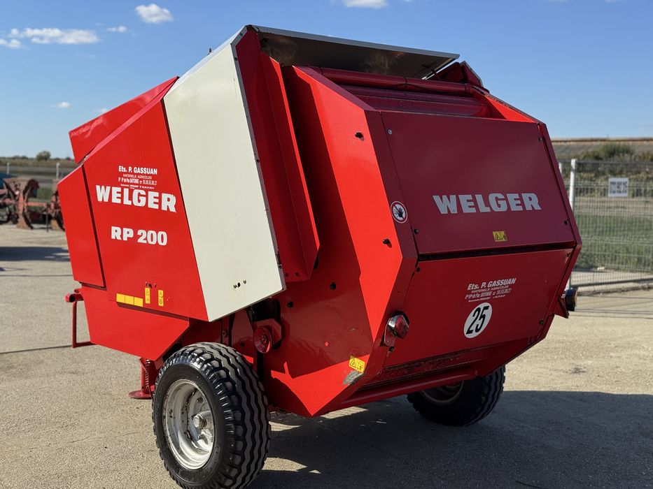 Presa De Balotat Welger Rp200 Cu 2 Ate Ca Nou Import Recent