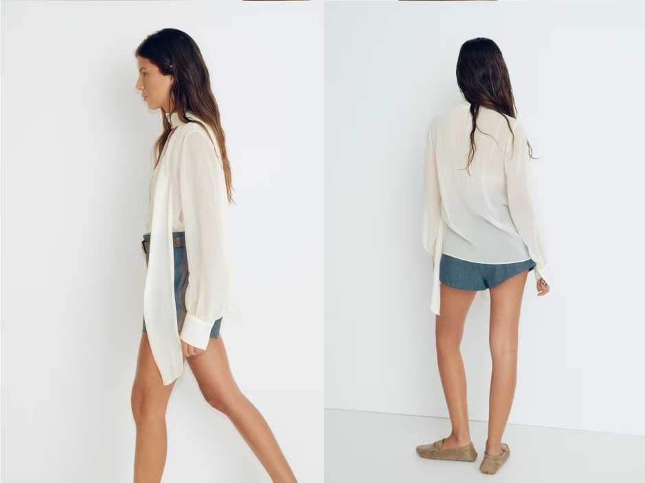 Блуза от шифон, марка H&M, нова, размер 36
