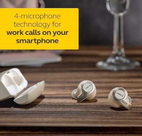 Безжични слушалки Jabra Elite 65t, Bluetooth