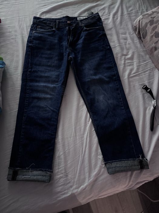 Кожен панталон/дънки р-р 36
