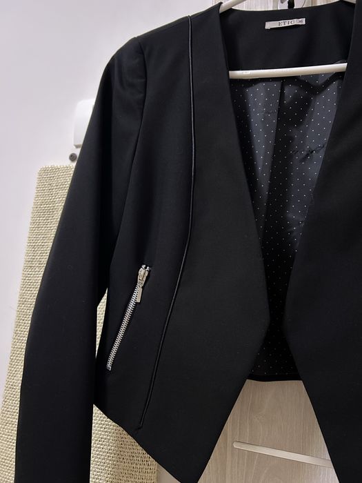 Sacou negru Etic, 36, nou