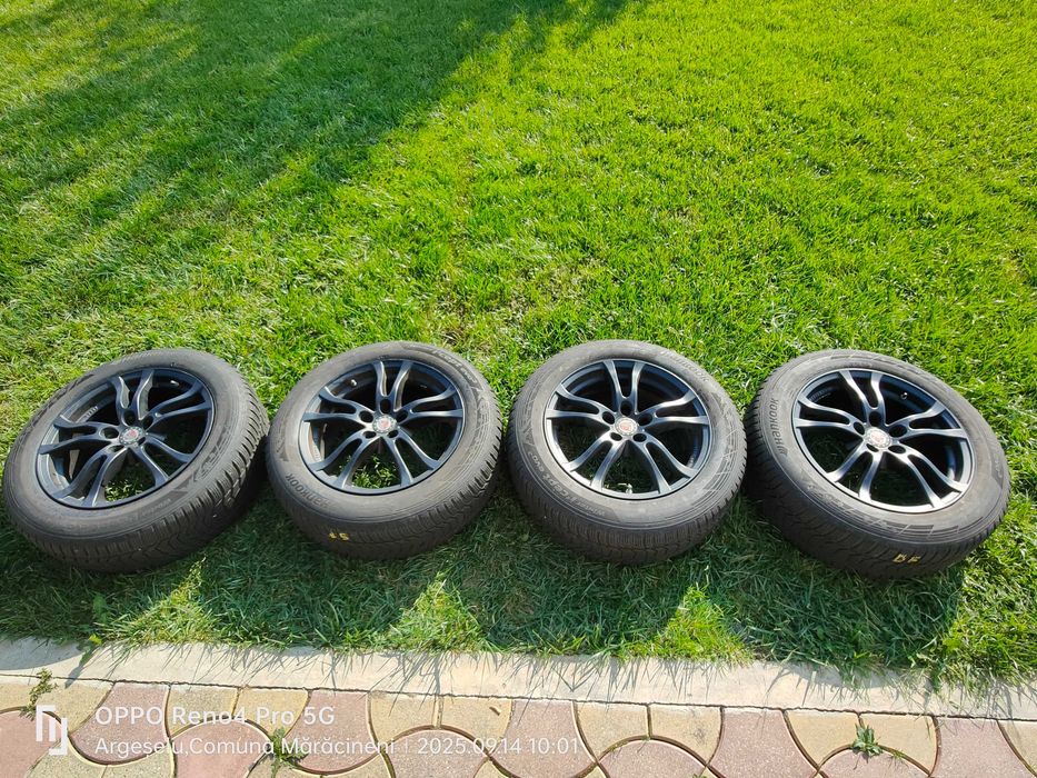 Jante 17 inch+anvelope iarna Hankook
