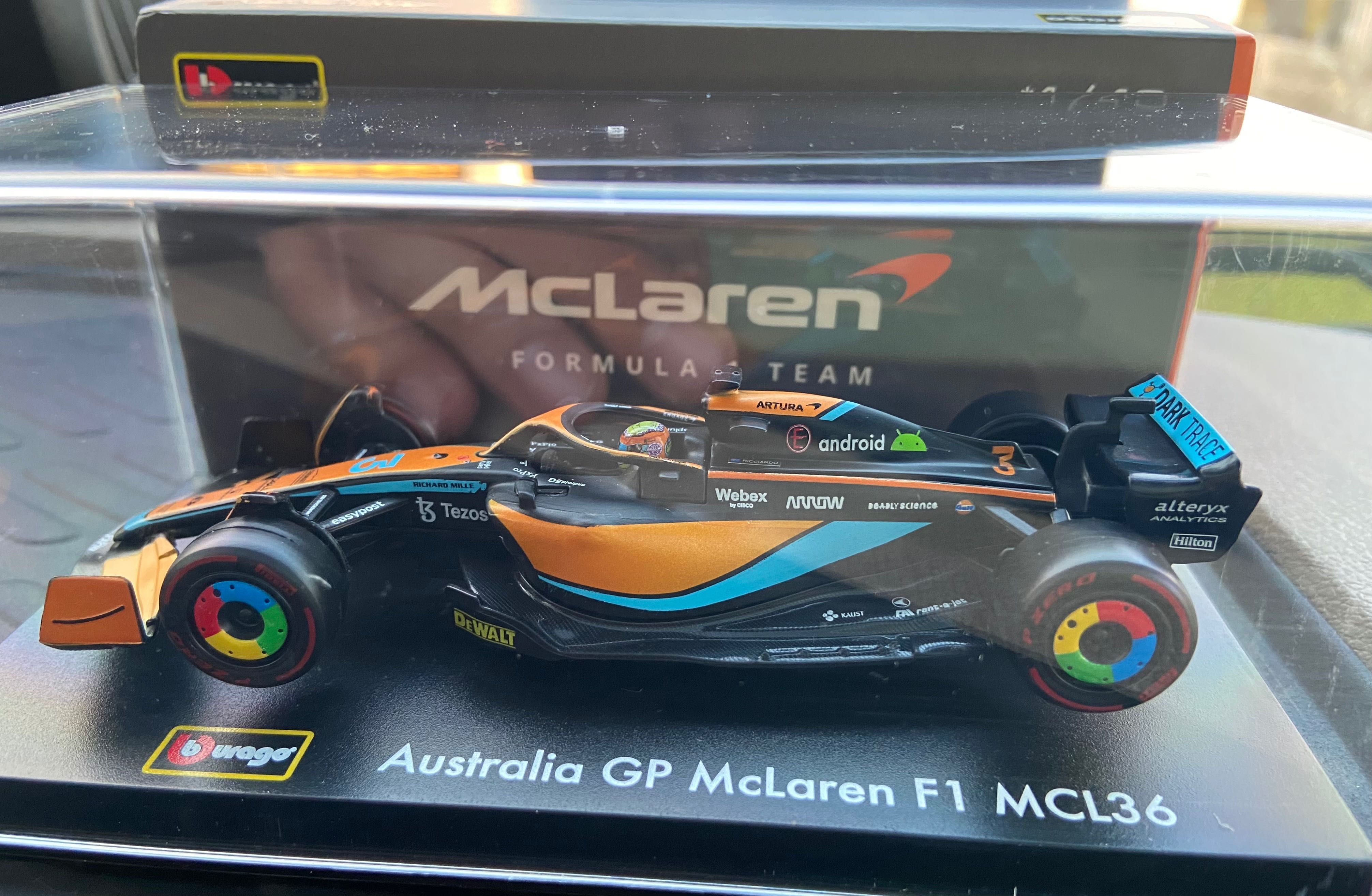 Болид McLaren MCL36 (Australian GP