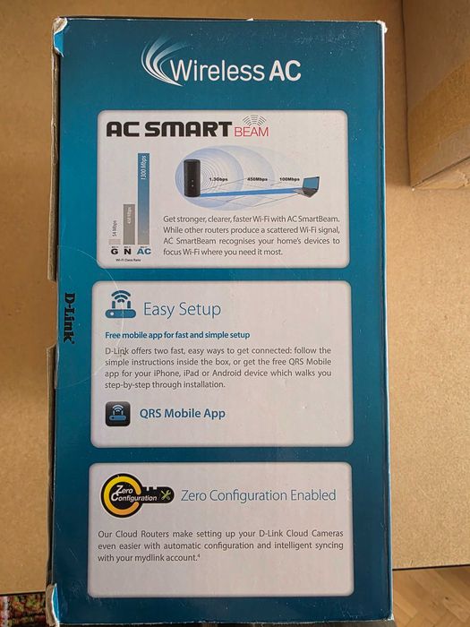 Router wireless DLink DIR-868L Gigabit AC1750, (2,4/5 GHz)