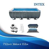 INTEX бассейн каркасный BASEYN стойка бассейн 732×366×132