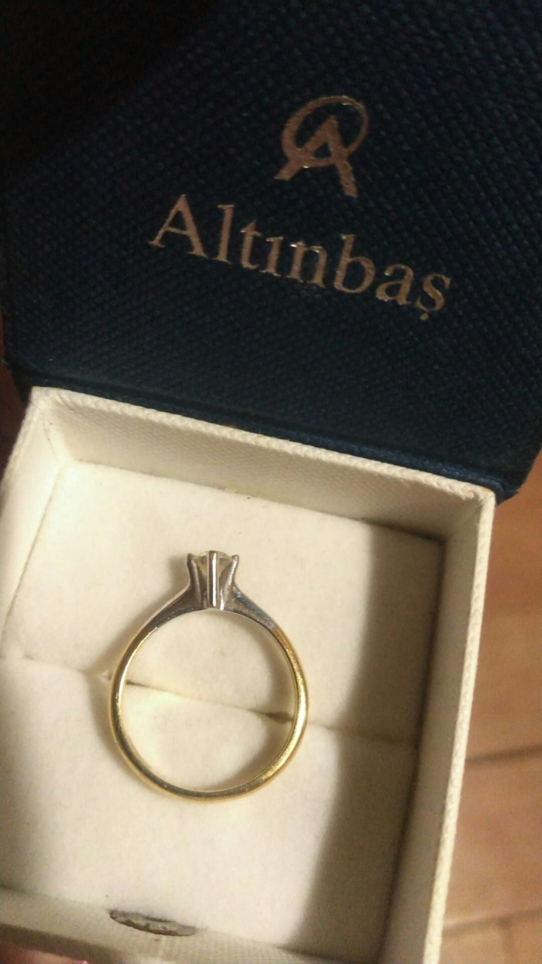 Годежен пръстен с диамант Altinbas