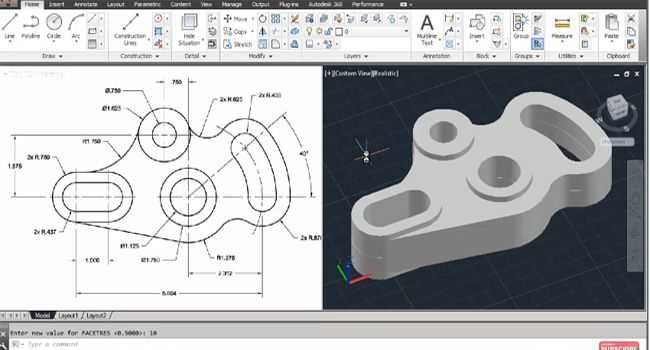 AutoCAD индивидуальный обучение для начинающих.