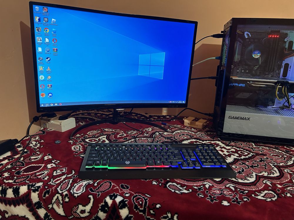 Vand pc gaiming set up complet