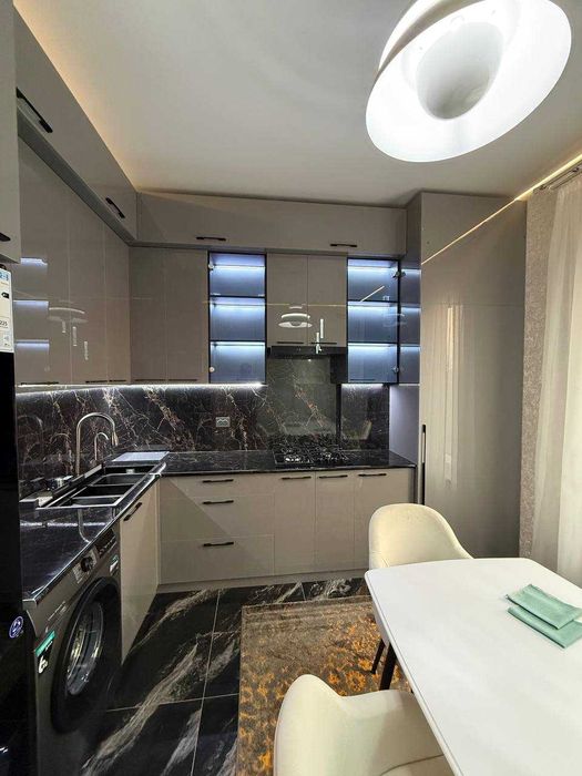 Чиланзар Ц квартал Новостройка 2/5/7 55м2 Евро/Мебель/Техника TL