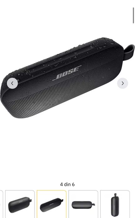 Boxa portabila BOSE SoundLink Flex, SIGILATA, Transport ZERO