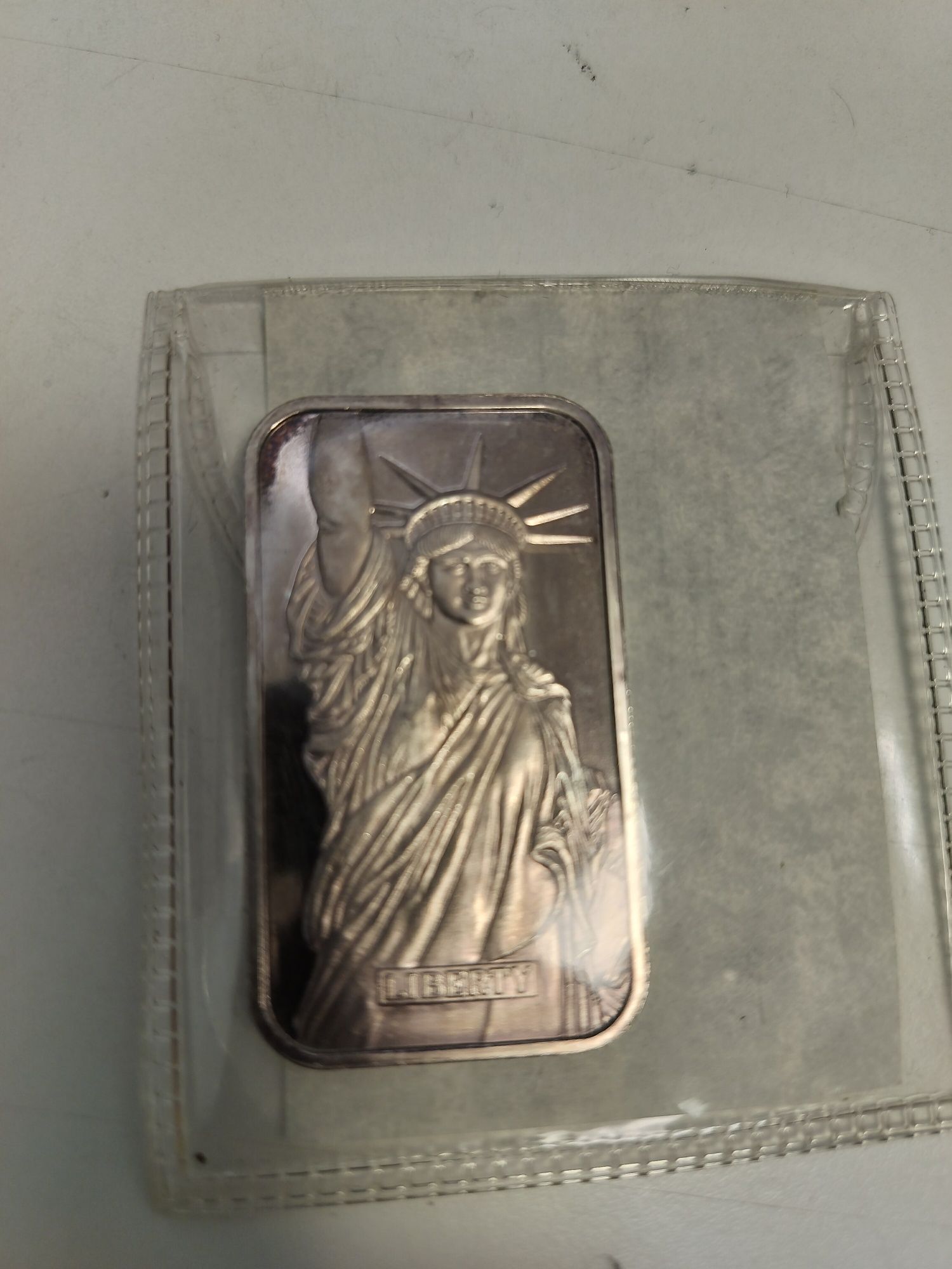 Сребърно кюлче - Статуята на Свободата 1 oz