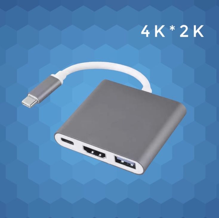 Переходник HDMi хабType-c  для Macbook