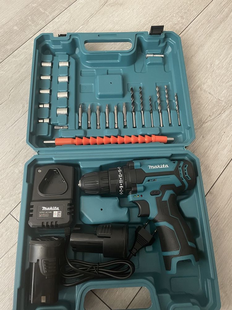 Акумулаторен винтоверт Makita 24V 6.0Ah – Чисто нов комплект!