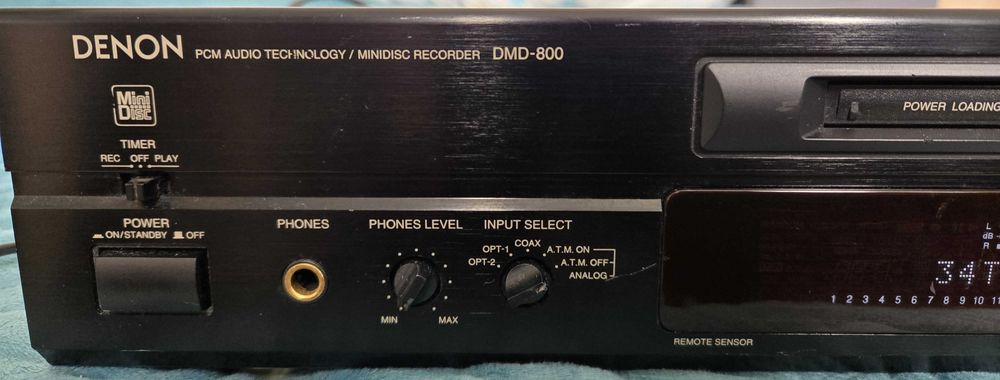 Deckuri minidisc Sony MDS-302/Denon DMD-800/Technics SJ-MD100 defecte
