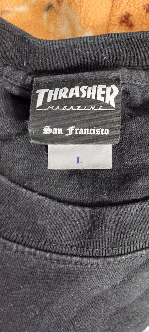 Tricou Thrasher skateboard magazine