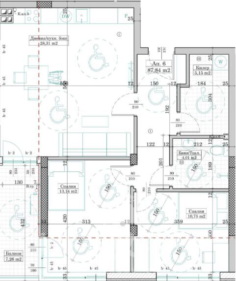 Продава се Четиристаен апартамент в Варна, Левски - 158 кв.м за 1833 €/кв.м - Снимка #1