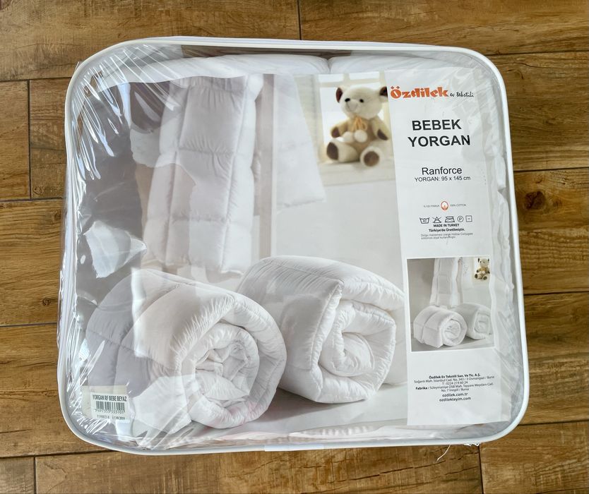 Бебешка олекотена завивка шалте