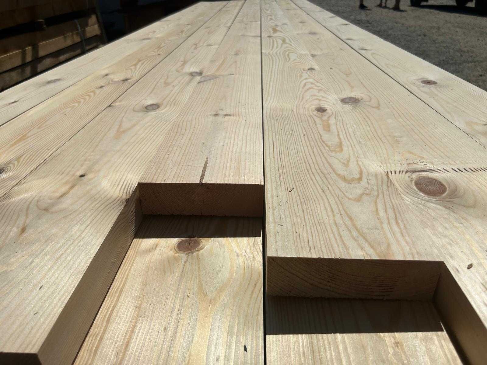 Dulap Uscat Rindeluit pt. Constructii & Tamplarie - Pin -45x145x4000mm