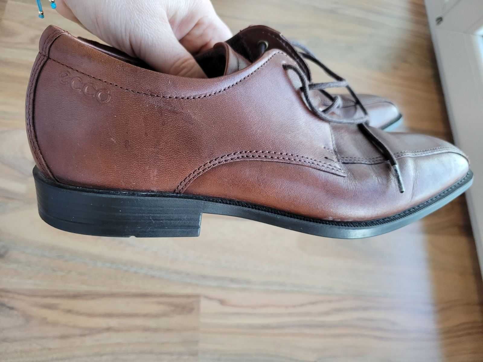 естествена кожа ECCO  мъжки обувки