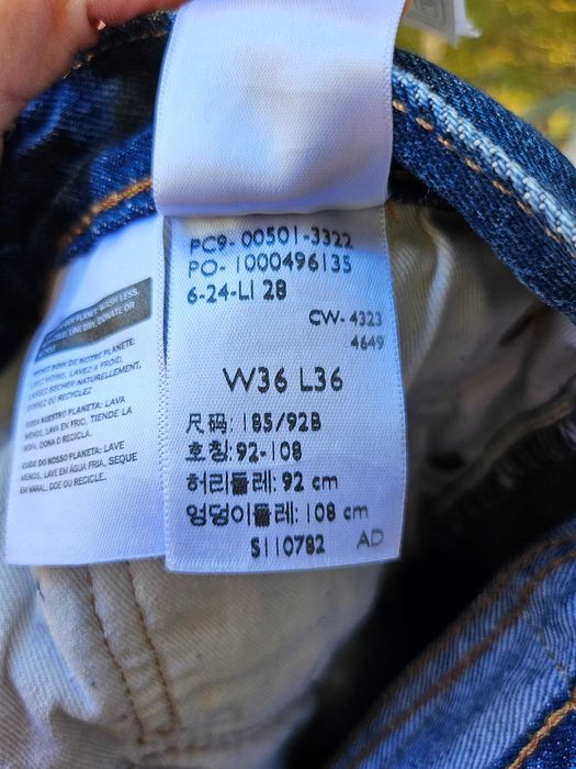 Levi's дънки мъжки 36×36