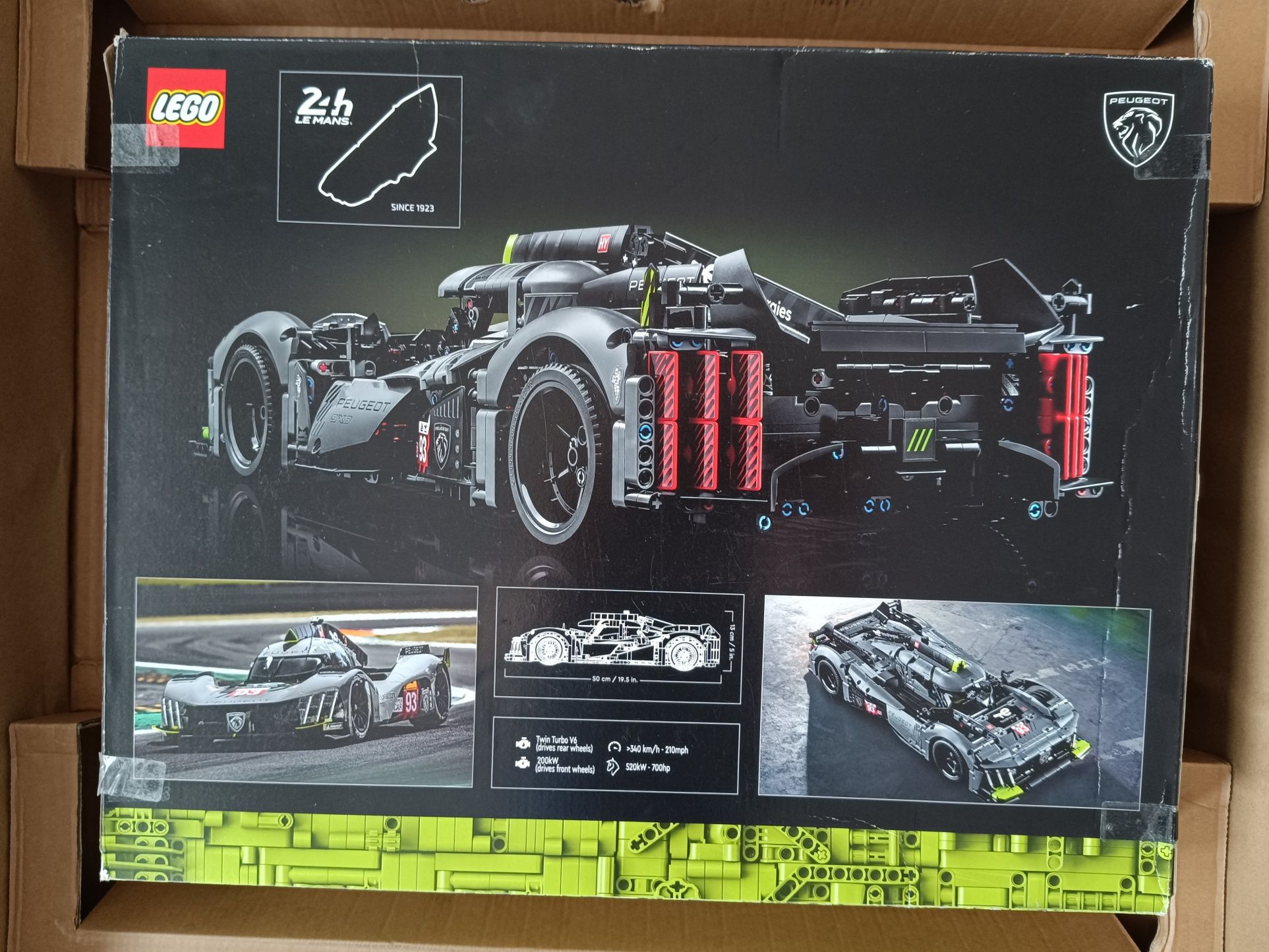Sigilat Lego Technic 42156 Peugeot 9X8 Lemans