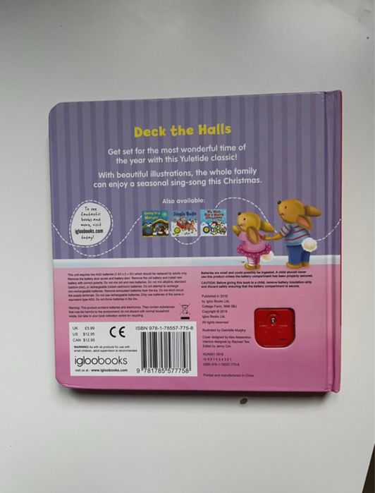 Carte muzicală deck the halls