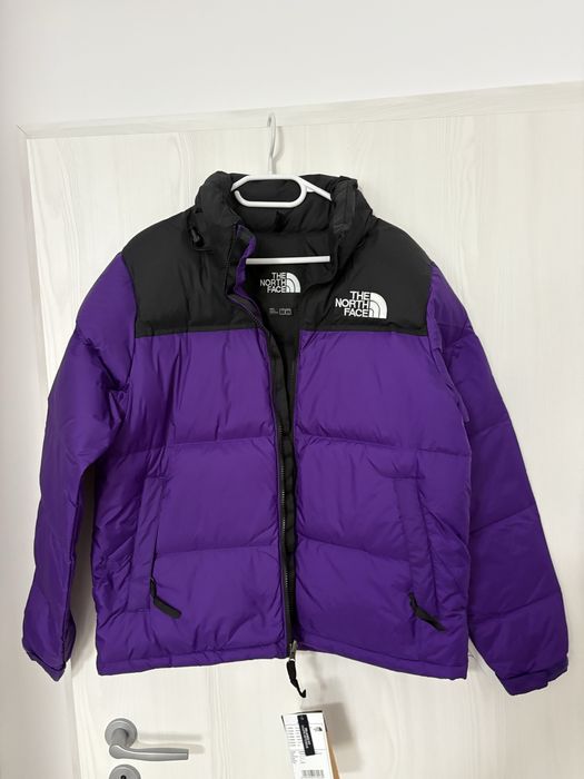 TNF Puffer jacheta de iarna, cu gluga pentru ploaie