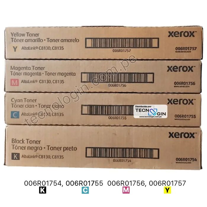 Set tonere xerox c8130, c8135