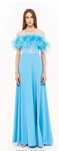 Rochie din pene si cristale