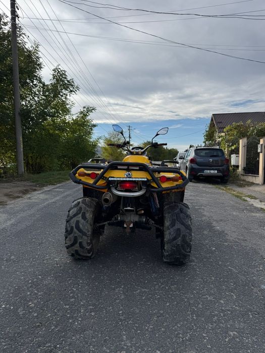 Vând sau schimb  atv can-am outlander 2008 800cc 72cp varianta lunga