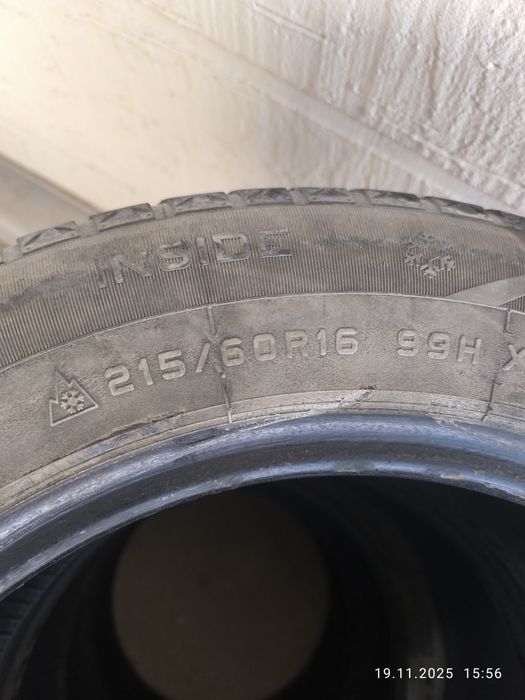 Продам шины зимние 215/60 R16
