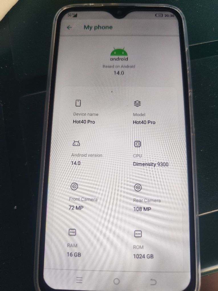 Infinity HOT40pro 5G
