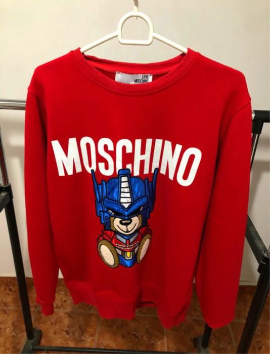 Bluza MOSCHINO Transformer Bear Marime M-L