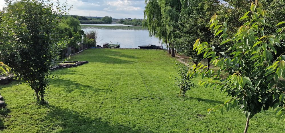 Amenajări grădini: Irigații Hunter, Gazon, Piatra Albă, Fertilizare.