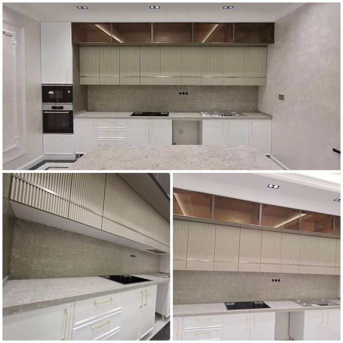 Stolishnitsa quyma, akril, kvarts toshdan oshxona sanuzelga yasaymiz.