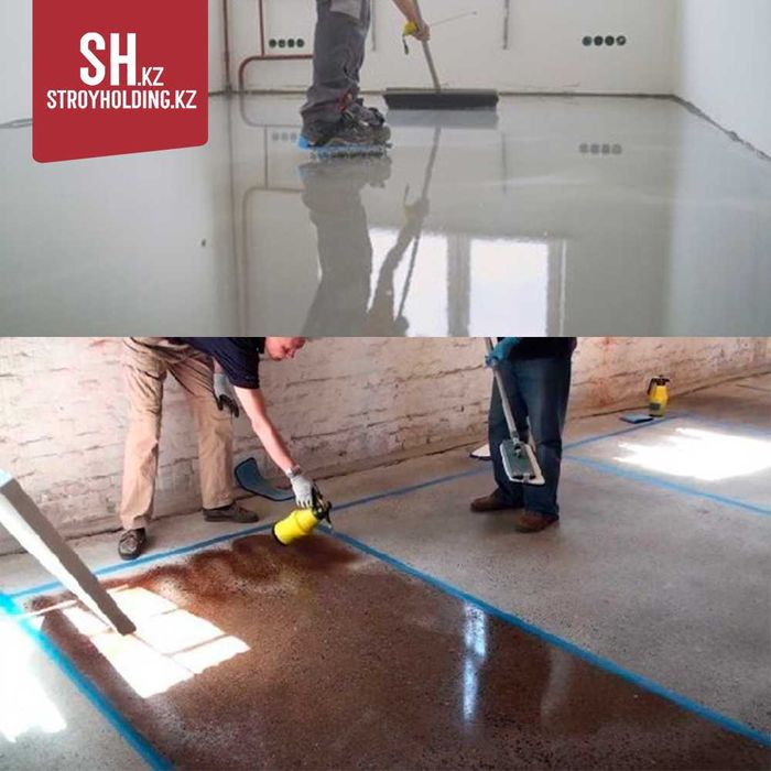 Краска для бетонного пола эпоксидная