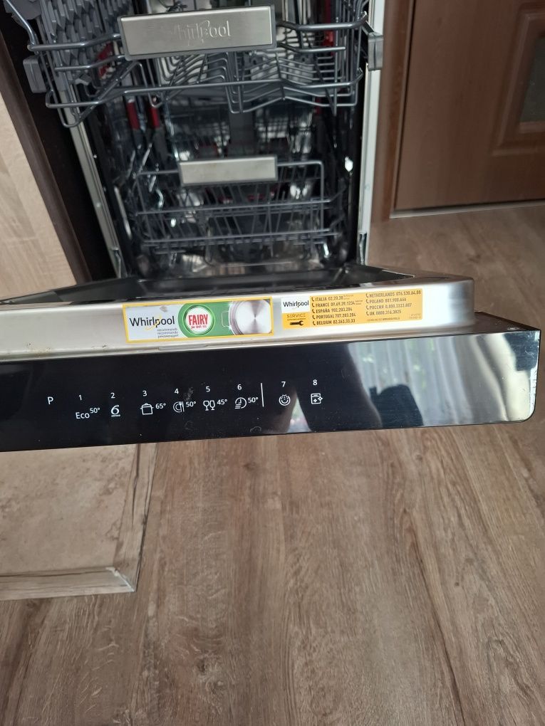 Съдомиялна машина Whirlpool wsfo 3034 pf 45см