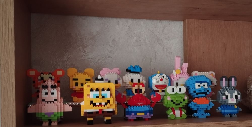 Лего из разных мультиков