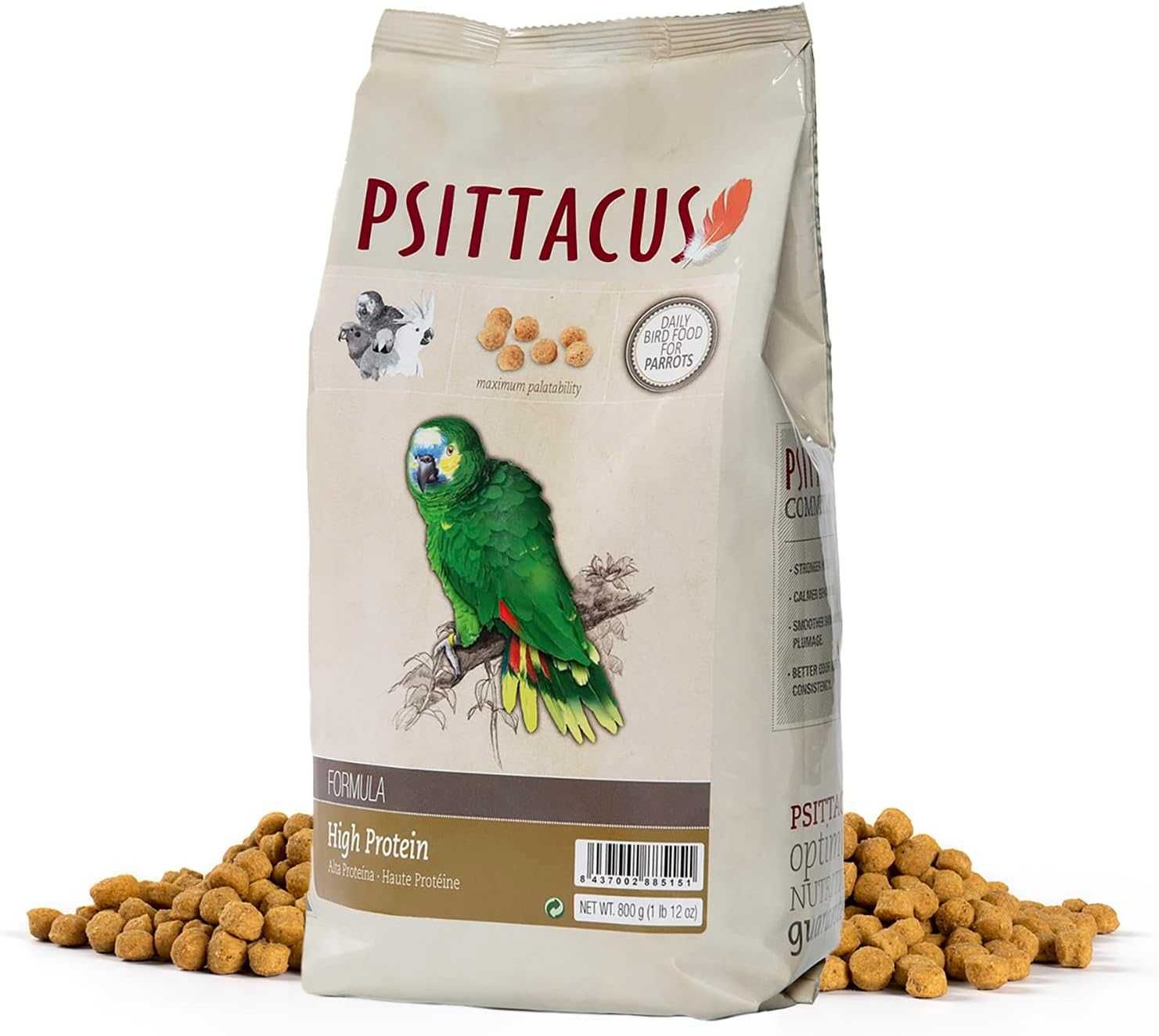 Гранула за папагали: Psittacus Maintenance High Protein Formula