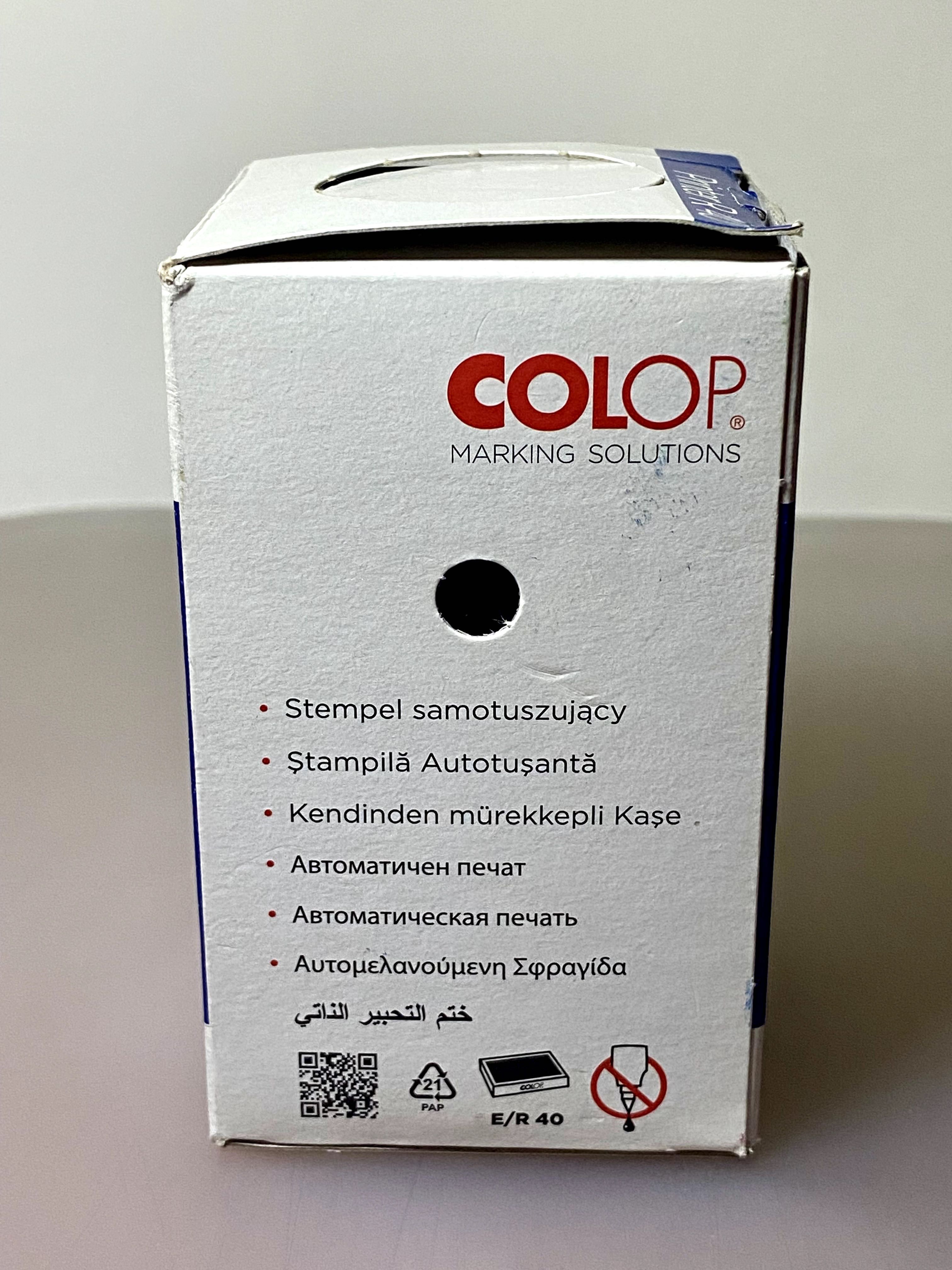 Оснастка для круглой печати ColoP® printer R 40.
