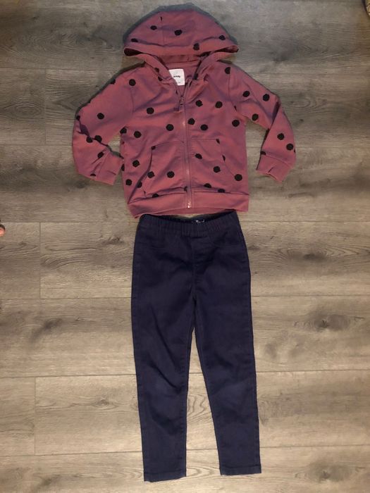 Blugi și bluza fetița 6 ani