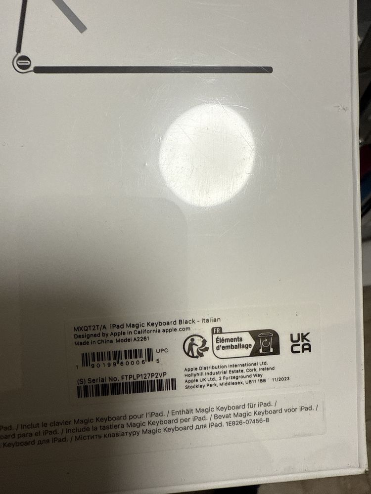 Husa apple magic keyboard ipad air 4 5 ipad pro 11 sigilata