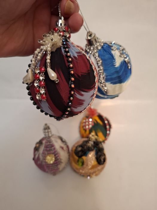 Елочные шары ручной работы