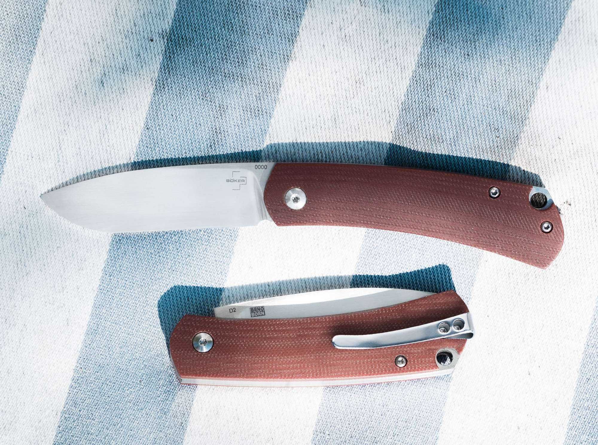 Briceag Boker Plus Boston Slipjoint, maner G10, lama D2