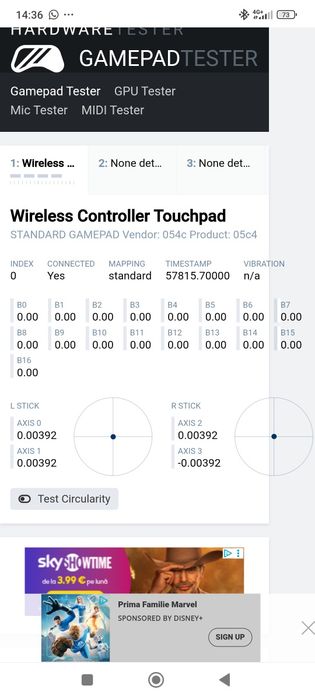 Vand controller PlayStation 4