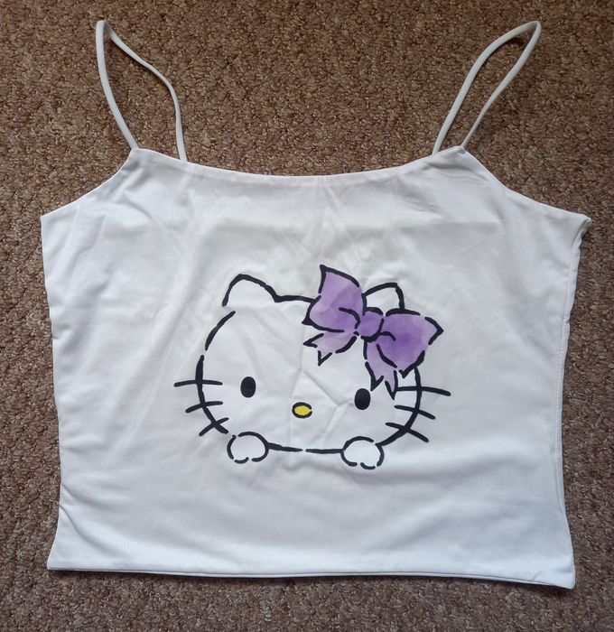 Maieu hello kitty nou maieu top super dragut hello kitty