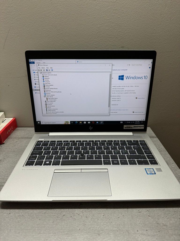 HP Elitebook i5 Gen 8