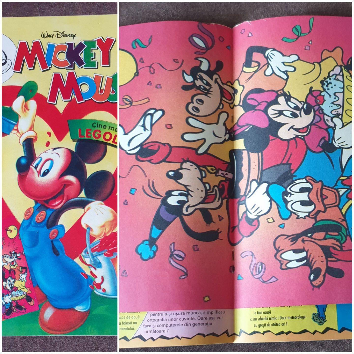 Reviste Mickey Mouse Egmont  + printuri
