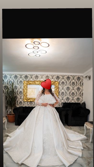 Vand urgent rochita de mireasa eleganta. Doresc seriozitate