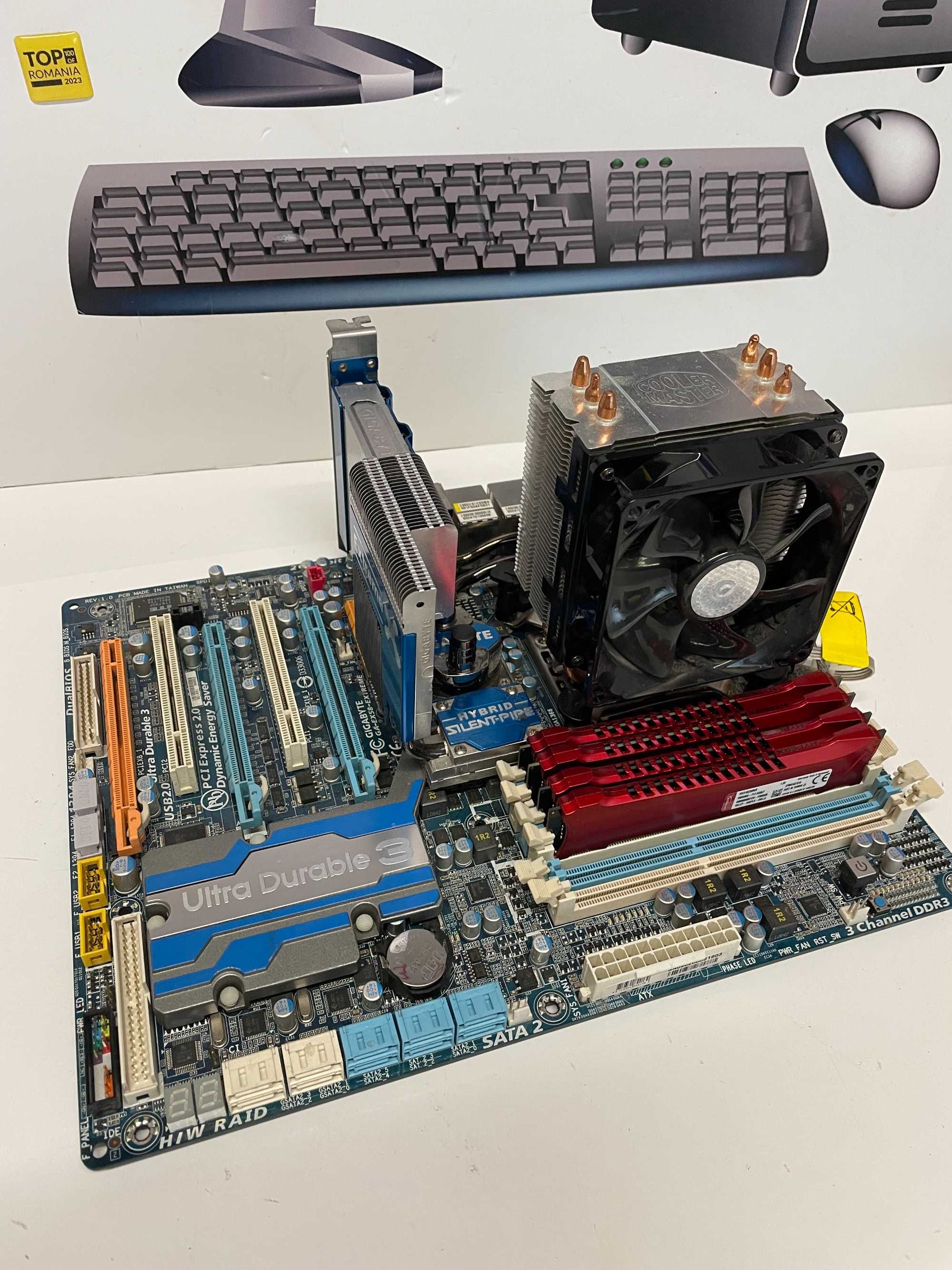 Kit placa baza Gigabyte cu procesor I7 si 32 Gb ram, garantie 6 luni